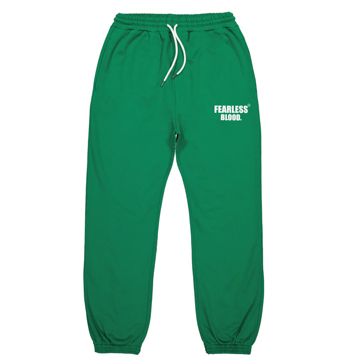 FB-PANT-LOGO FEARLESS GREEN