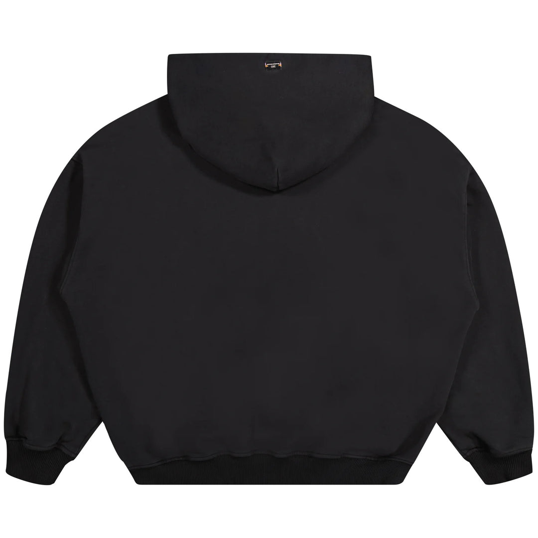 FB-LOGO-HOODY DEEP BLACK