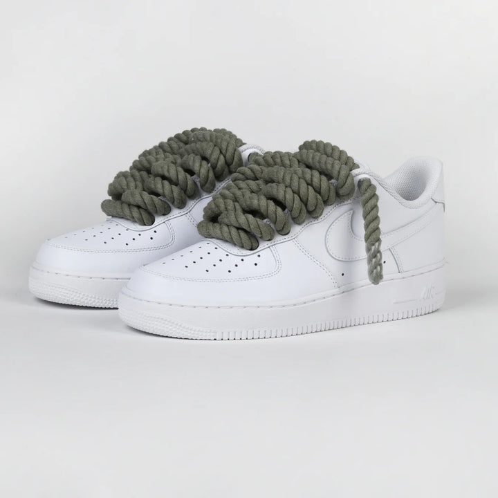 Rope Laced AF1 KHAKI