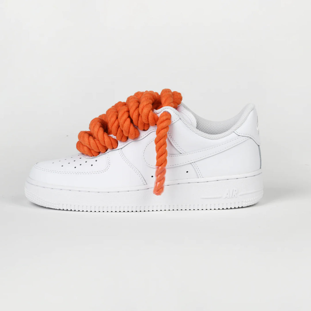 Rope Laced AF1 ORANGE