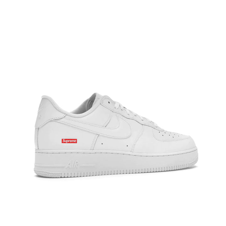 NIKE X SUPREME AIR FORCE 1 LOW WHITE BOX LOGO