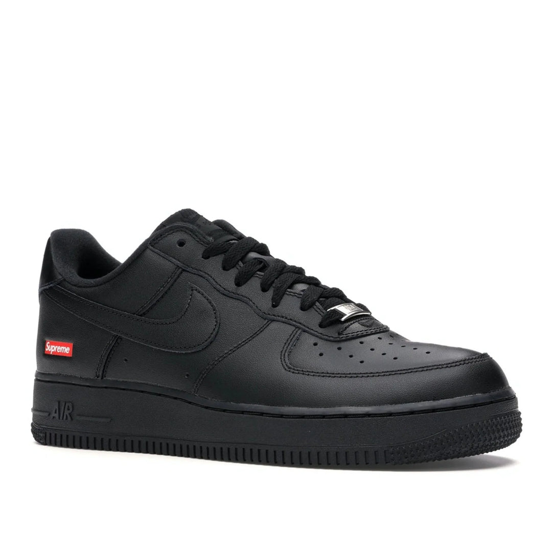 Nike x Supreme Air Force 1 Low Black Box Logo