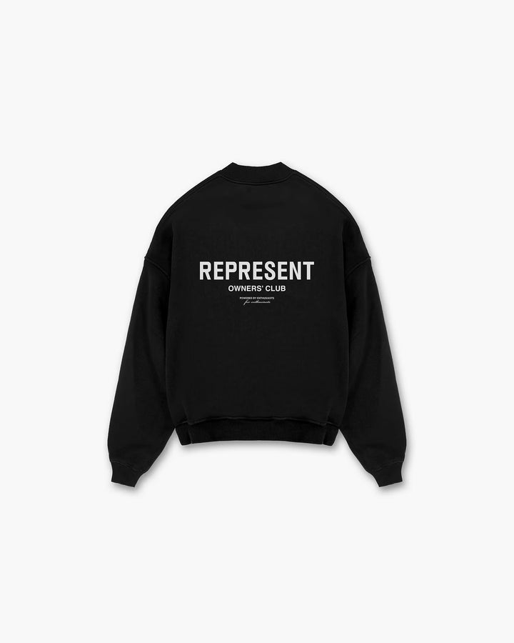 Represent Owners Club sweater met logo- en backprint