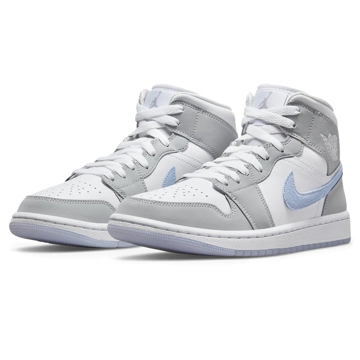 Air Jordan 1 Mid Wolf Grey Blue