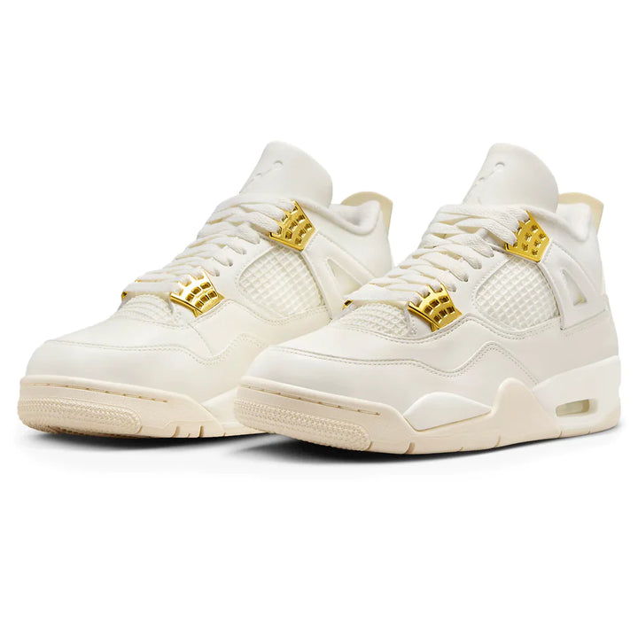 Air Jordan 4 Retro Sail Metallic Gold (W)