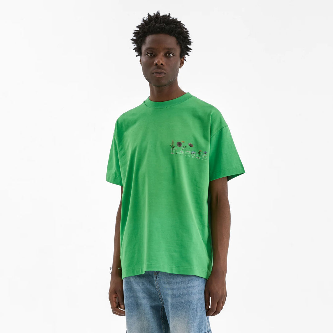 Flaneur Botanical T-Shirt Green