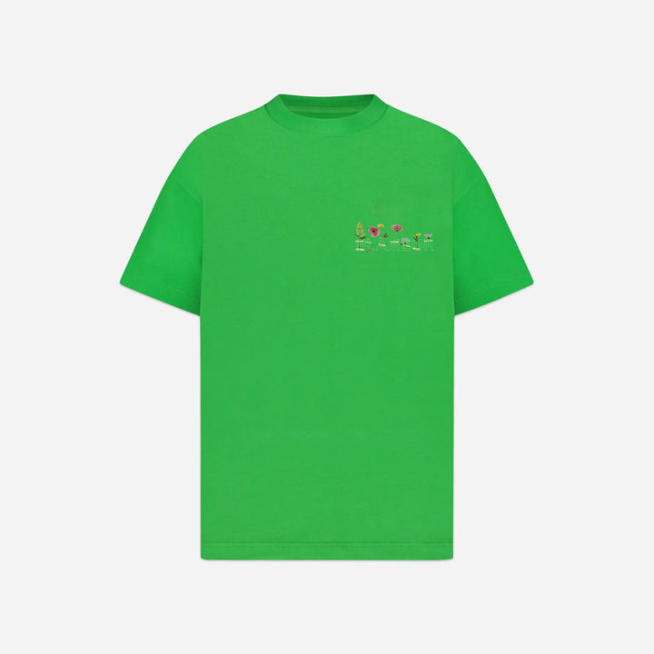 Flaneur Botanical T-Shirt Green