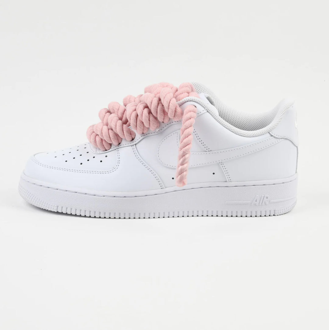 Rope Laced AF1 PINK