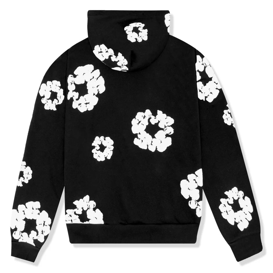 The Cotton Wreath Sweatshirt Black