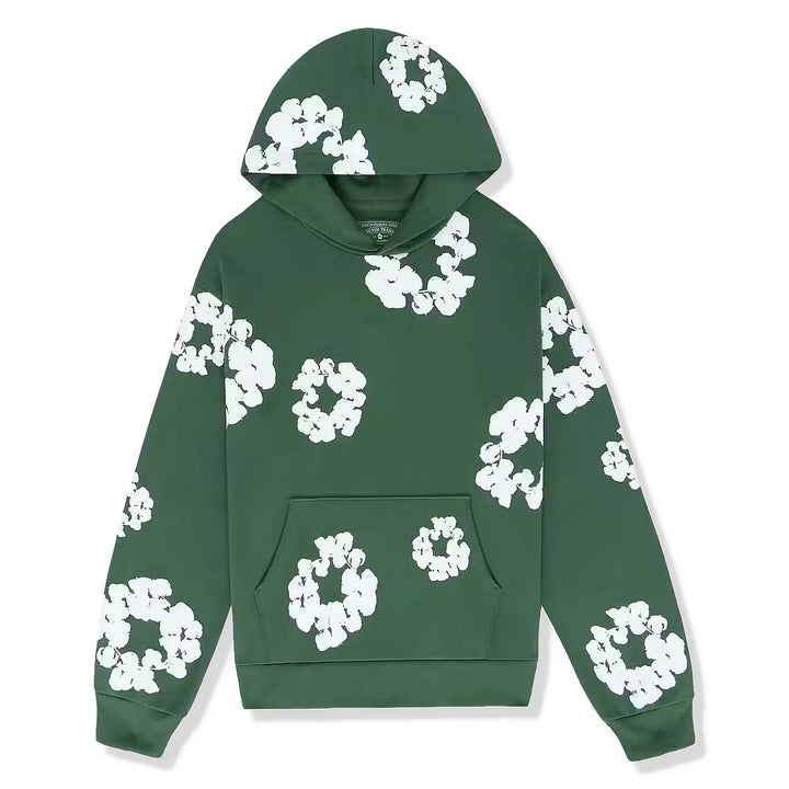 The Cotton Wreath Sweatshirt Green