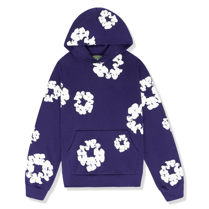 The Cotton Wreath Sweatshirt Purple