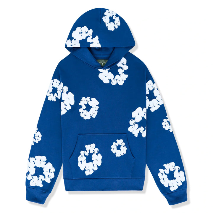 The Cotton Wreath Sweatshirt Royal Blue