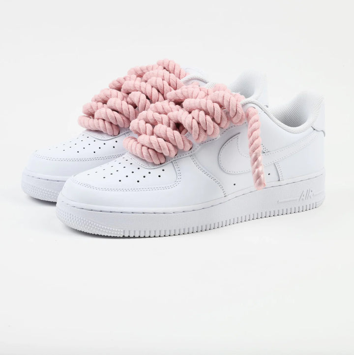 Rope Laced AF1 PINK