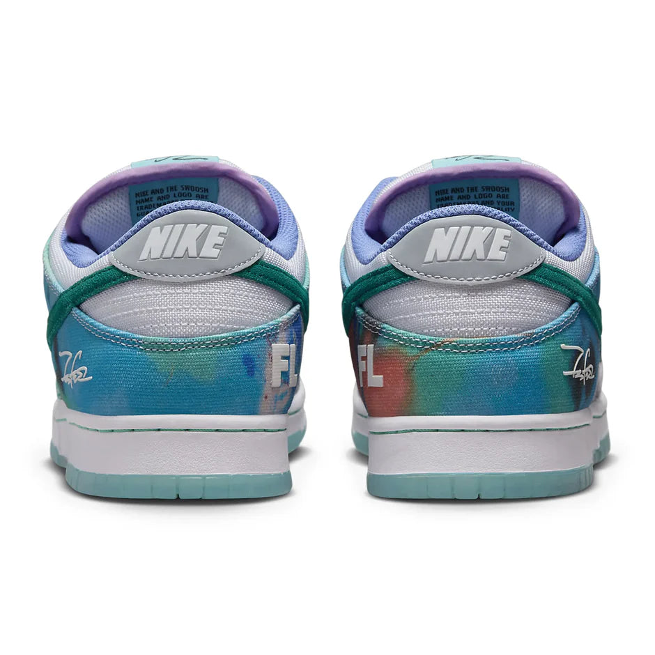 Futura Laboratories x Nike SB Dunk Low Bleached Aqua