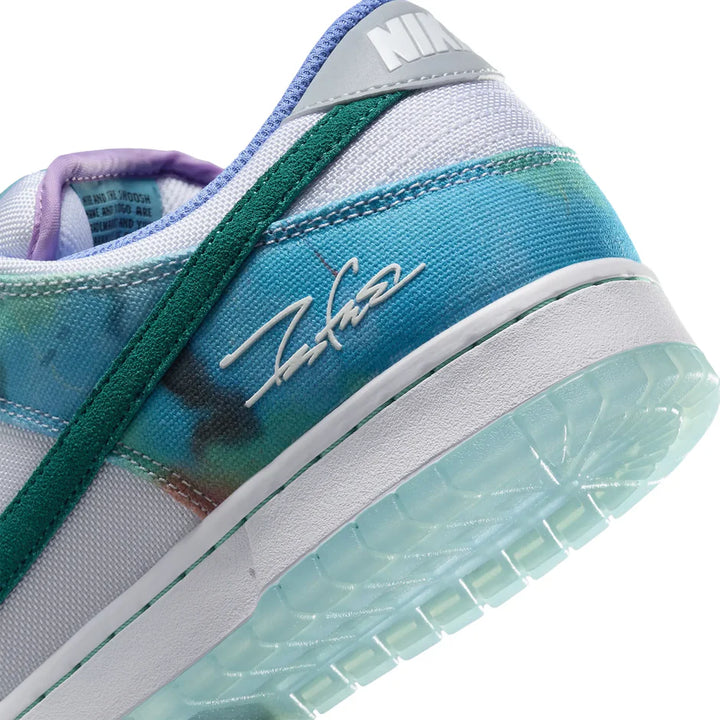 Futura Laboratories x Nike SB Dunk Low Bleached Aqua