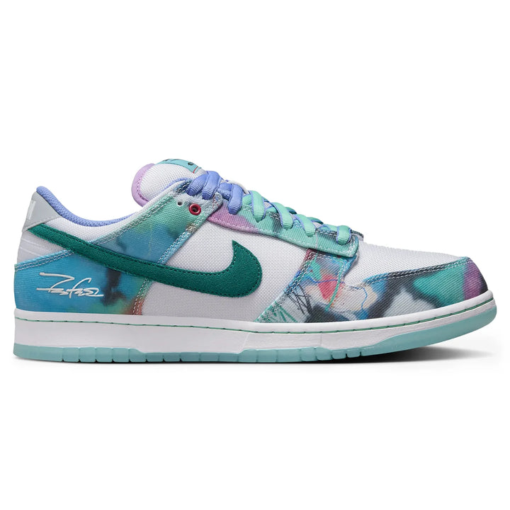 Futura Laboratories x Nike SB Dunk Low Bleached Aqua