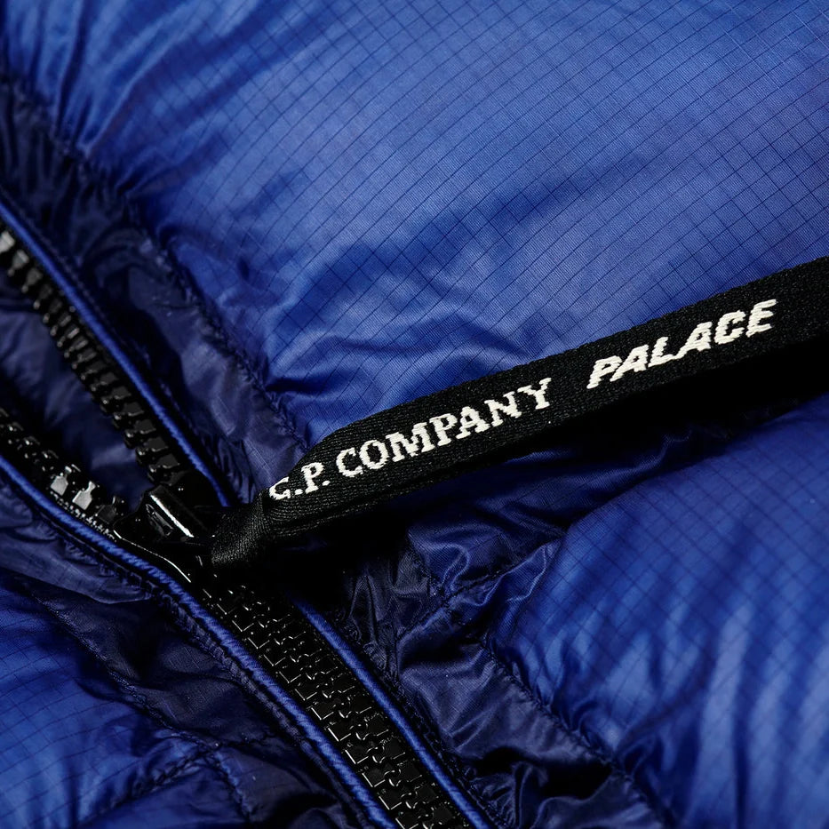 Palace x CP Company Bright Cobalt Puffer Jacket