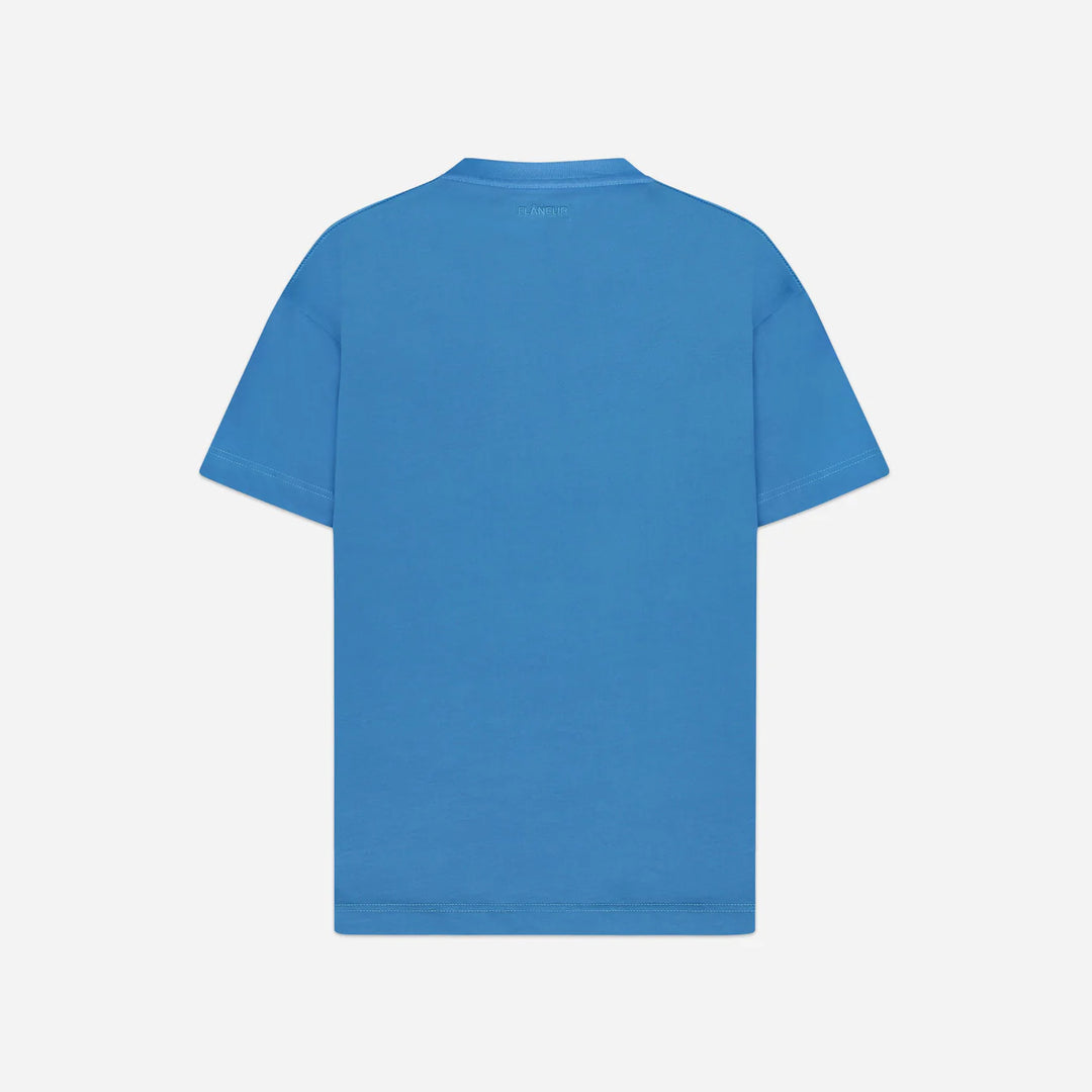 Flaneur Scribble T-Shirt Blue